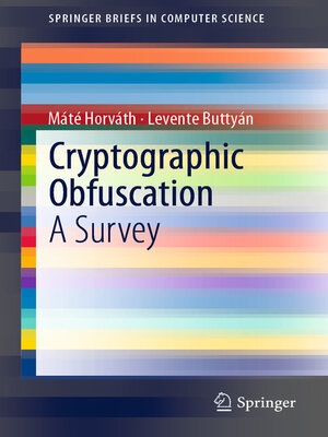 cover image of Cryptographic Obfuscation